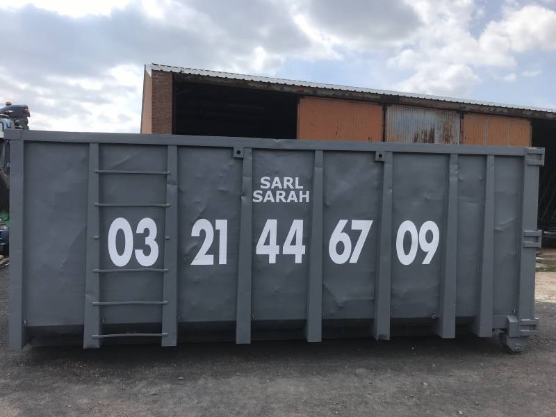 Location de benne a demeure pour professionnel autour de lens